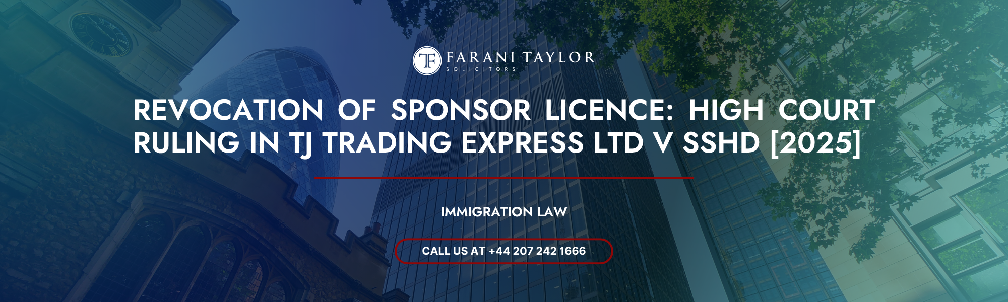 Sponsor Licence Revocation