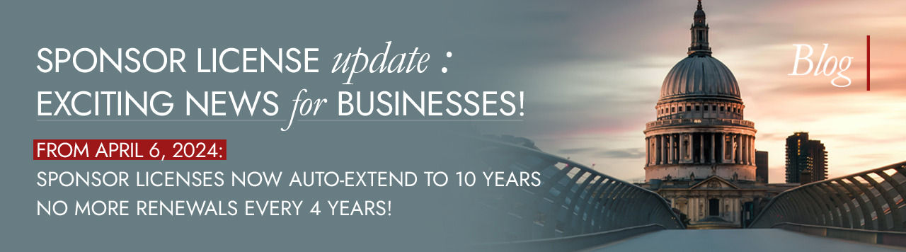 Sponsor Licence Update: Exciting News for Businesses !